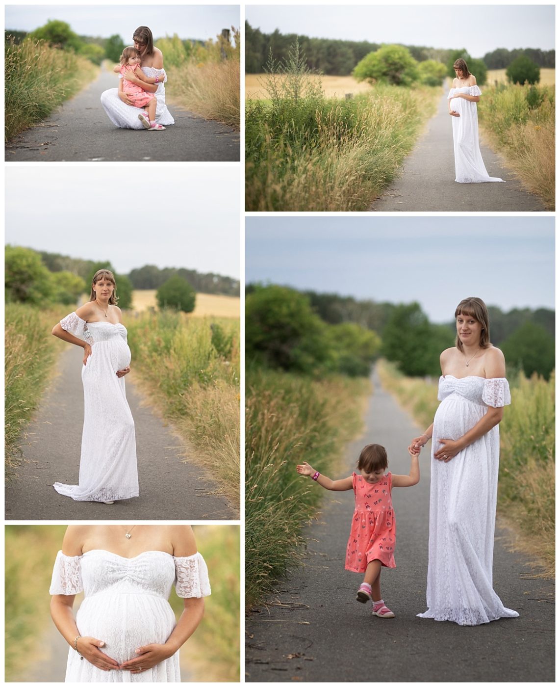 Babybauch Sommer Hirschfeld Brandenburg