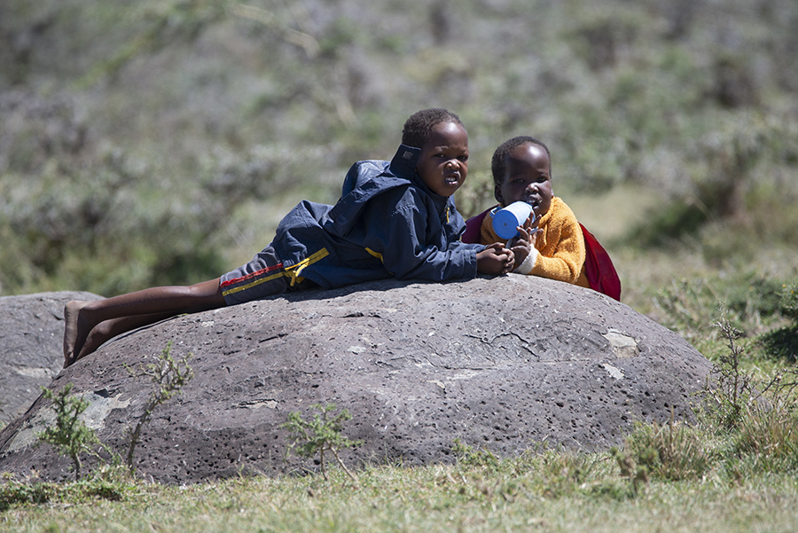 Kinder in Kenia